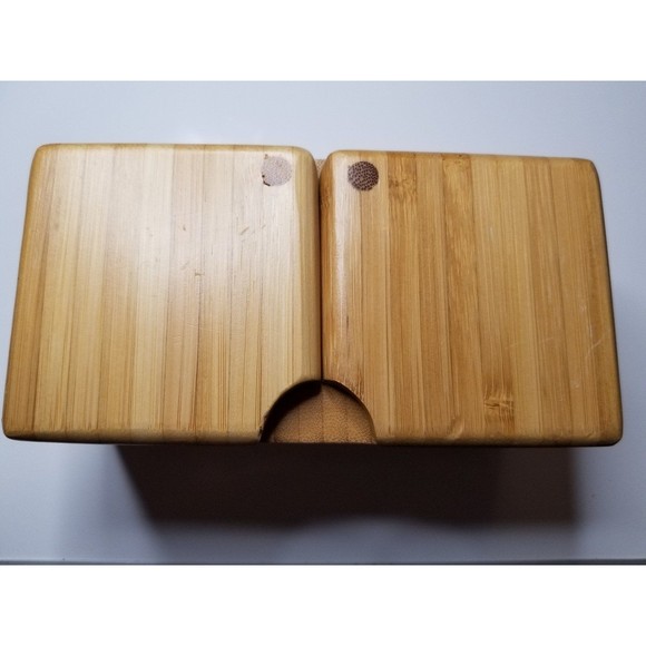 Core Wooden Double Spice Seasoning Box - Picture 2 of 11